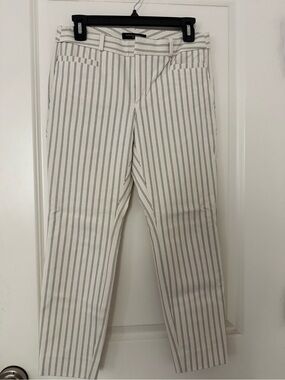 Banana Republic Sloan - White Pinstripe Dress Pants NWOT